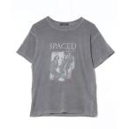 「JEANASIS」 半袖Tシャツ FREE チャコールグレー レディース