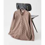 ショッピングネルシャツ 「JOURNAL STANDARD」 長袖ネルシャツ SMALL ブラウン メンズ