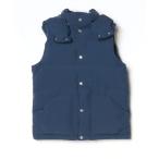 「THE NORTH FACE」 ダウンベスト MEDIUM ネイビー レディース