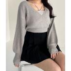 [Heather] вязаный ансамбль FREE серый женский 