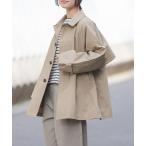 ステンカラーコート コート FORK＆SPOON　ステンカラーテントコート レディース