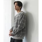 ショッピングボーダー セーター ニット モールマルチボーダーニット メンズ