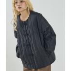  пуховик пуховик [TAION] Japan специальный коричневый ina кнопка двусторонний пуховик / блузон женский 