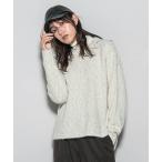 ニット セーター ラメスパンコールクルーネックニット「手洗い可能」 レディース