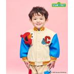 スタジャン アウター セサミストリート スタジャン キッズ 子供服 男の子 女の子