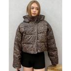 ダウンコート ダウンジャケット 2WAYエアリークロップドブルゾン レディース