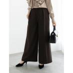 パンツ 「宮本茉由着用」ツイードワイドパンツ レディース