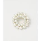 ショッピングサークル ブローチ 「WEB限定」サークル ブローチ レディース