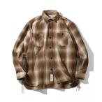ショッピングTOKYO シャツ 「HOUSTON/ヒューストン」VINTAGE OMBRE CHECK VIYELLA SHIRT / ビンテージオンブレーチェックビエラシャ