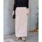 スカート 手洗い可 / T/R ダブルクロス スカート