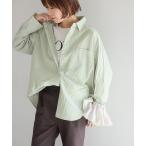 ブラウス シャツ ONE DAYロゴストライプシャツ レディース