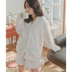 パジャマ ルームウェア 「 ルームウェア 」 ボアカーディガン レディース