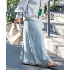 スカート ウォッシャブルセルロースバイヤススカート