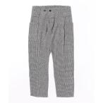 パンツ 千鳥柄サルエルパンツ レディース