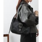 ショルダーバッグ バッグ ウエスタンバックルベルトフェイクレザーバッグ レディース