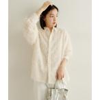 ショッピングフリンジ ブラウス シャツ フリンジシャツ レディース