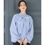 ショッピングcoca ブラウス シャツ ボウタイブラウス レディース