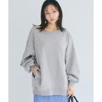 トレーナー スウェット ワンショルダービッグスウェット レディース