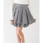スカート キッズ　ギンガムチェックフレアスカート キッズ 子供服 女の子