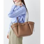 トートバッグ SHIPS Colors:ベルト デザイン トートバッグ レディース