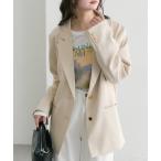 ジャケット テーラードジャケット ストライプテーラードジャケット レディース