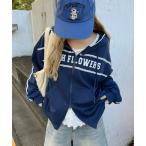 ショッピングドット パーカー ドットパッチワークジップパーカー レディース