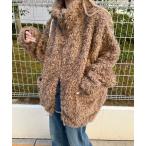 ショッピングもこもこ ブルゾン アウター 「一部店舗限定」もこもこプードルブルゾン レディース