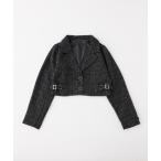 ジャケット テーラードジャケット 「premium order」セットで着れる/ツイードジャケット レディース