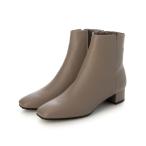 ショッピングレインブーツ ブーツ 「レイン対応」スクエアトゥショートブーツ レディース