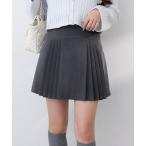 スカート 「premium order」サイズ展開あり/セットで着れる/ツイードプリーツスカート