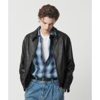 コート ジャケット ラブ レザー バルーン ジャケット メンズ