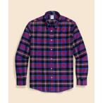 ショッピングfit シャツ フランネル　タータンチェック　カジュアルシャツ　Regular Fit メンズ