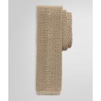 ネクタイ シルク ソリッド ニットタイ