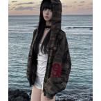  Parker number кольцо задний Logo камуфляж рисунок Zip выше Parker женский мужской 