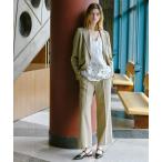 ショッピングワイドパンツ パンツ ラミーブレンド ワイド パンツ レディース