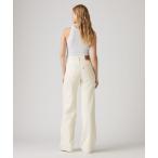 ショッピングジーンズ ジーンズ デニム デニムパンツ Levi's/リーバイス RIBCAGE WIDE LEG ジーンズ ホワイト レディース