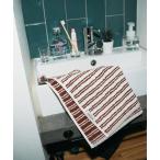  полотенце [GRANN gran ]FACE TOWEL полотенце для лица Brown полоса 