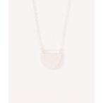 ショッピングネックレス ネックレス 「R」ハーフムーンネックレス レディース