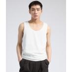 タンクトップ 「Parts Lab.」T/C Strech Rib Tank Top / T/Cストレッチリブタンクトップ メンズ レディース