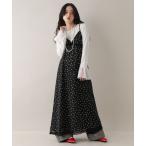 ワンピース シアードットキャミワンピース