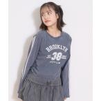 ショッピングlovetoxic 「LOVETOXIC」 「KIDS」長袖カットソー - ブルー キッズ