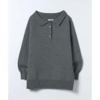 ショッピングチュニック ニット セーター ミニブークレポロチュニック/650171 レディース