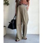 [DouDou] брюки-чинос 36 бежевый женский 