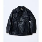 ショッピングレザージャケット 「SKOOKUM」 レザージャケット MEDIUM ブラック メンズ