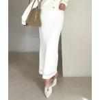 「anuans」 タイトスカート MEDIUM ホワイト レディース