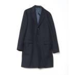 [green label relaxing] Пальто Честерфилд LARGE темно-синий мужской 