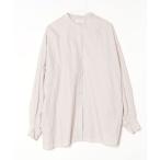 [FREAK'S STORE] полоса рисунок длинный рукав туника FREE бежевый женский 