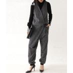 ショッピングオールインワン 「antiqua」 オールインワン M ブラック レディース