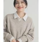 ショッピング無地 ニット セーター VネックKNITプルオーバー レディース