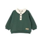 トレーナー  衿つき配色裏起毛トレーナー キッズ 子供服 男の子